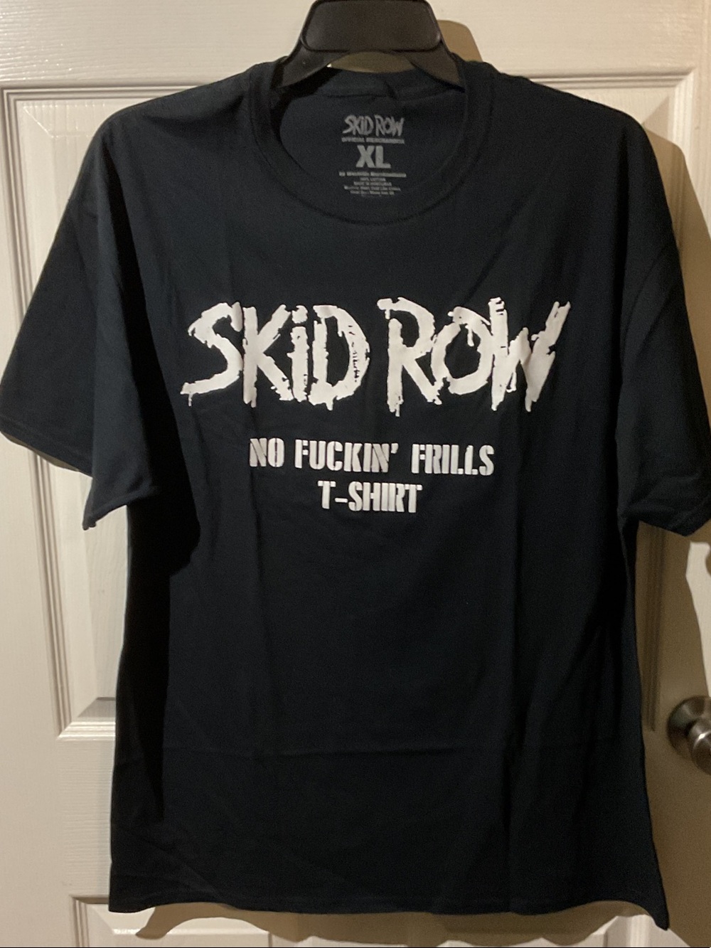 Skid Row No Fuckin' Frills Graphic Band Tee